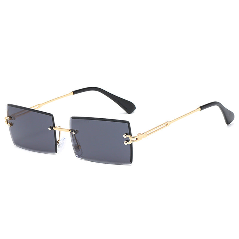 Women's Fashion Simple Frameless Cut Edge Sunglasses