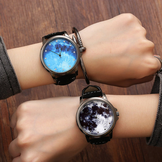 Sky Moon Pattern Watches