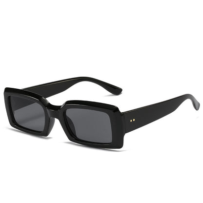 Internet Celebrity Ins Frame Fashion Square Jelly Color Sunglasses Multicolor Glasses