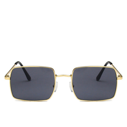 Metal transparent ocean lens sunglasses