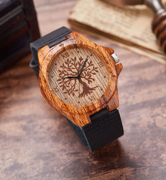 wood watch