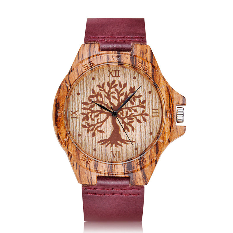 wood watch
