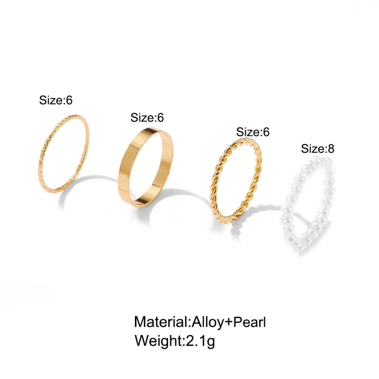 Combination Personality INS Cool Wind Ring Set
