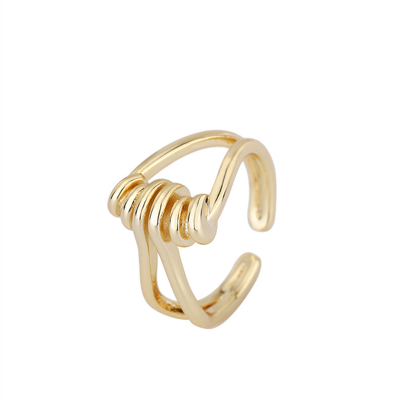 Women's Simple High-end Temperament And Fashion Spring Ring
