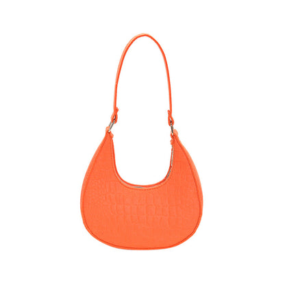 Stone Pattern Underarm Bag Casual Shoulder