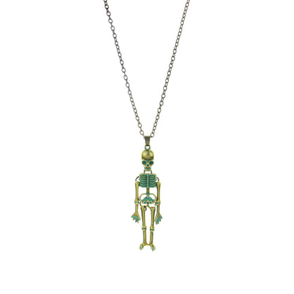 Ghost Halloween Costume Accessories Jewelry Long Necklace