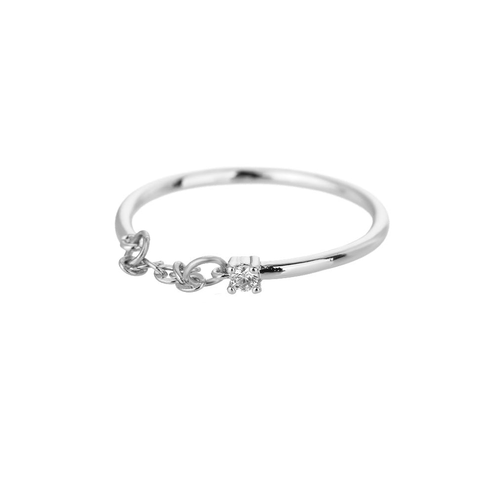 Opening Adjustable Ring Female Index Finger