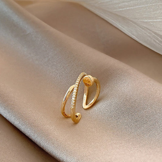 High Quality Cross Nail Ring Vintage