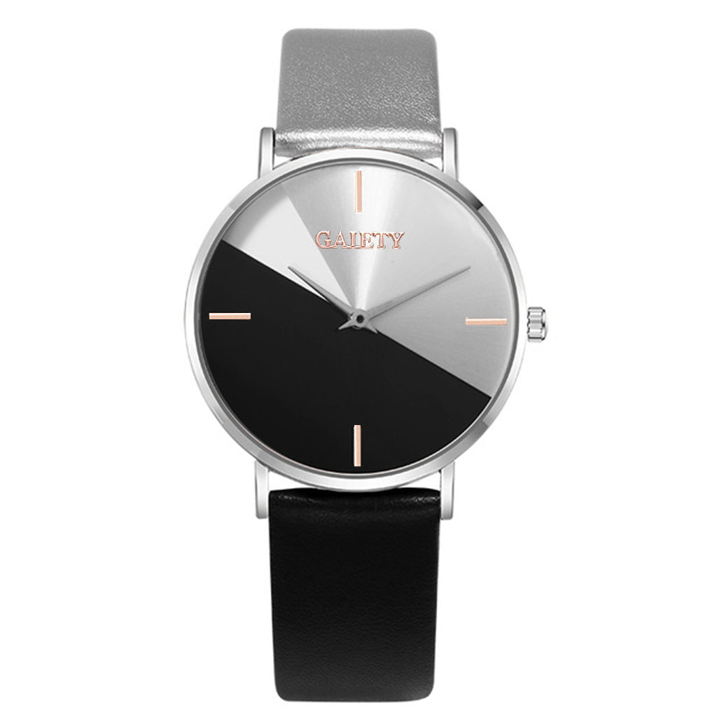 Two-color Splicing Ladies  Watch