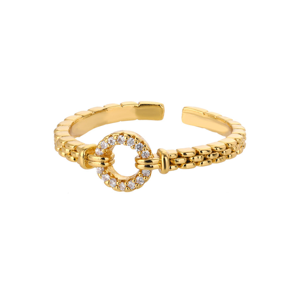 Opening Adjustable Ring Female Index Finger