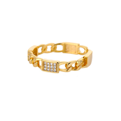 Opening Adjustable Ring Female Index Finger