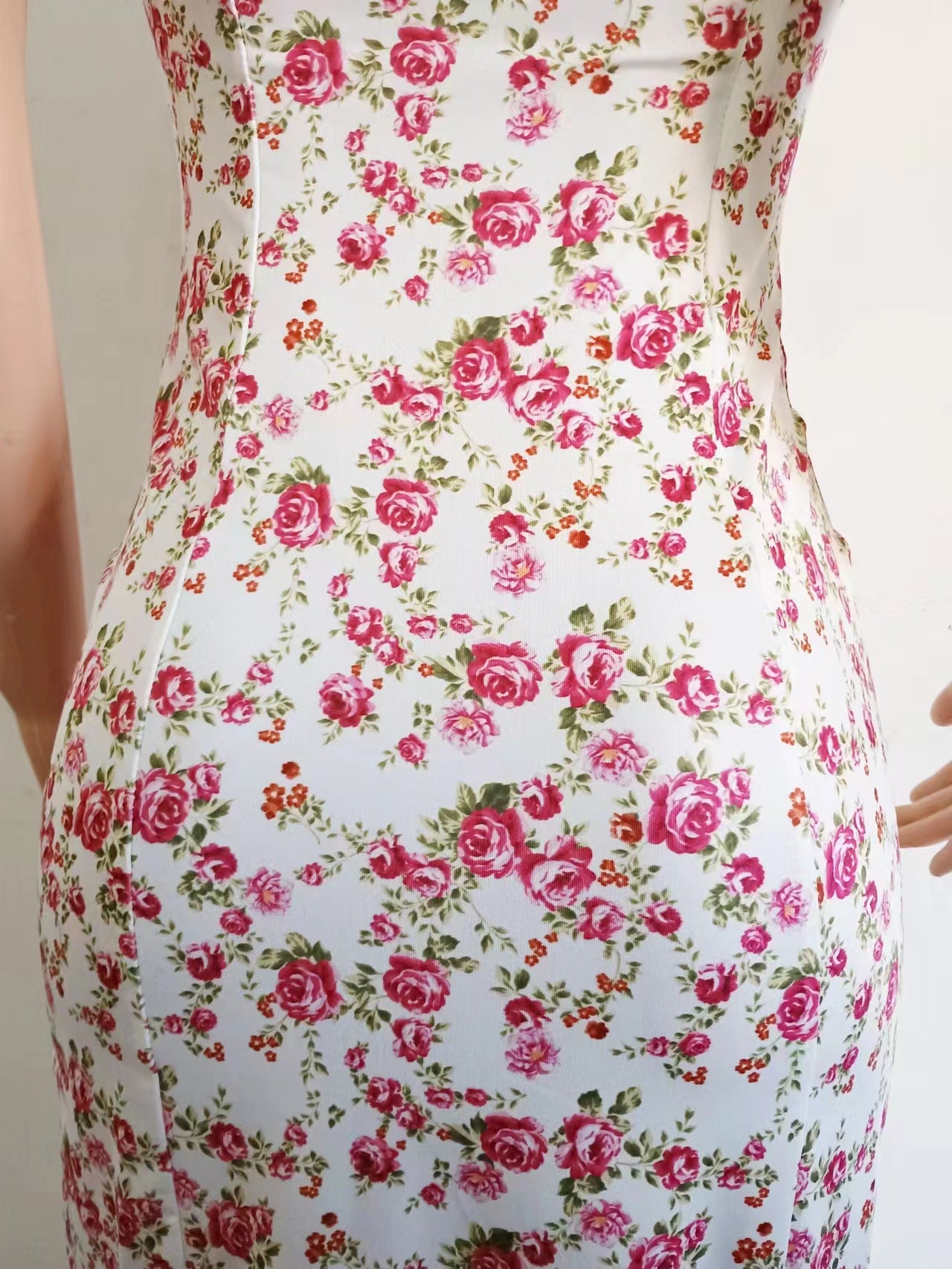 Little Flower Bohemian Split Strap Dress Girl