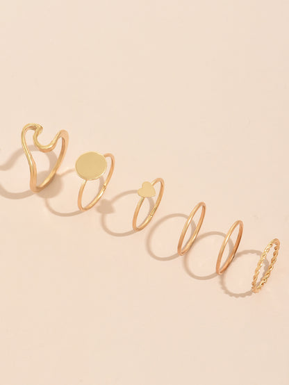 Women's Personalized Joint Ring Set
