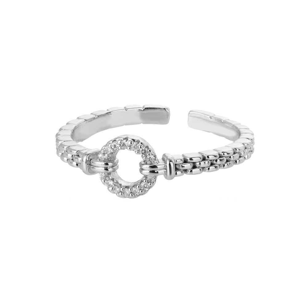 Opening Adjustable Ring Female Index Finger