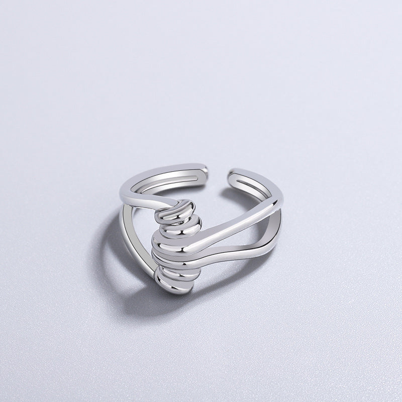 Women's Simple High-end Temperament And Fashion Spring Ring