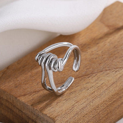 Women's Simple High-end Temperament And Fashion Spring Ring