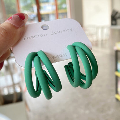 Feminine Simple And Exaggerated Creative Earrings