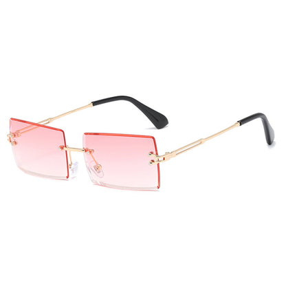Women's Fashion Simple Frameless Cut Edge Sunglasses